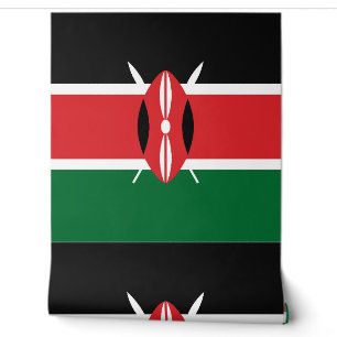 Kenia vlag behang