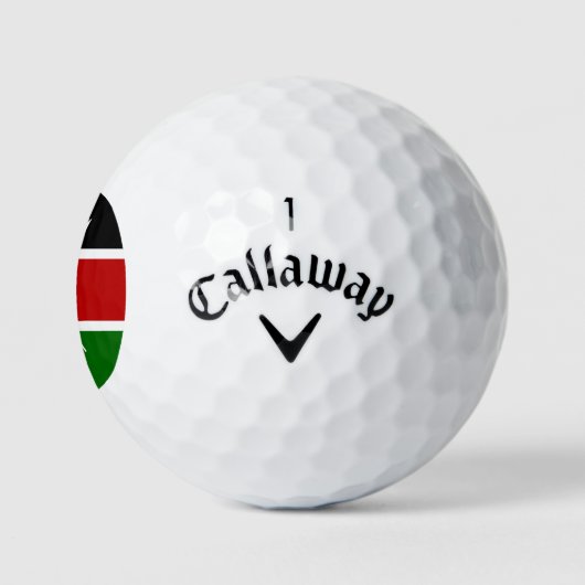 Kenia vlag golfballen (Logo)