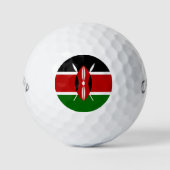 Kenia vlag golfballen (Voorkant)