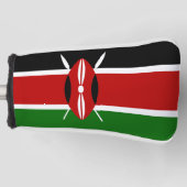 Kenia vlag golfheadcover (Voorkant)