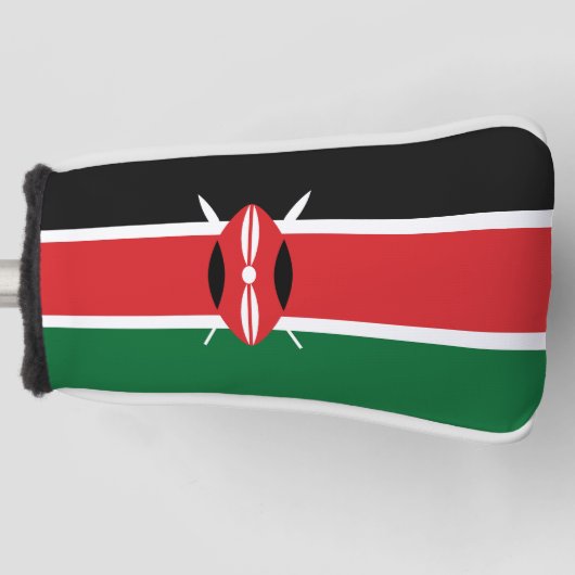 Kenia vlag golfheadcover (Voorkant)