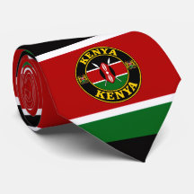 Kenia Vlag Halsband, Stijlvolle Keniaanse Das