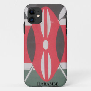  Kenia Vlag Harambe Ontwerp Case-Mate iPhone Case
