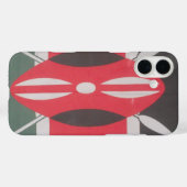 Kenia Vlag Harambe Ontwerp Case-Mate iPhone Case (Achterkant (horizontaal))