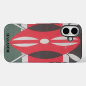 Kenia Vlag Harambe Ontwerp Case-Mate iPhone Case (Achterkant (horizontaal))