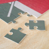 Kenia Vlag Harambe Ontwerp Legpuzzel (Zijkant)