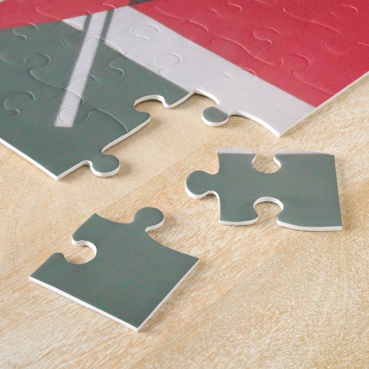  Kenia Vlag Harambe Ontwerp Legpuzzel (Zijkant)