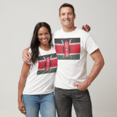 Kenia Vlag Harambe Ontwerp T-shirt (Unisex)