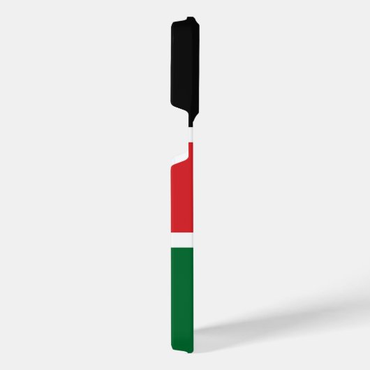Kenia vlag iPhone hoesje (Rechterkant)