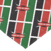 KENIA VLAG KAART Stijlvol Patriottisch Tafelkleed (Gekanteld)