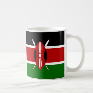 Kenia Vlag Keramische Mok