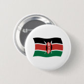 Kenia Vlag Knop Ronde Button 5,7 Cm (Voorkant /achterkant)