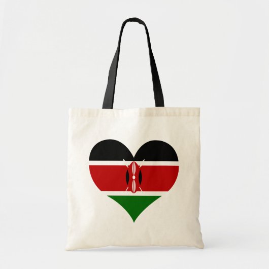 Kenia-vlag kopen tote bag (Voorkant)
