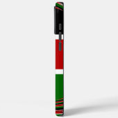 Kenia Vlag Kunst – Patriottisch & Modern Design Case-Mate iPhone Case (Achterkant / Links)
