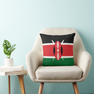 Kenia vlag kussen