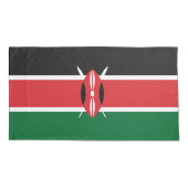 Kenia vlag kussensloop (Achterkant)