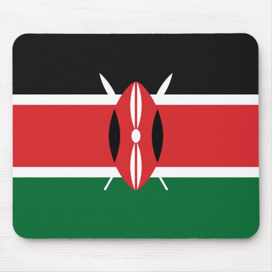 Kenia vlag muismat (Voorkant)