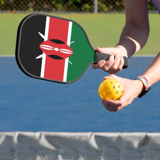 Kenia vlag pickleball paddle (Insitu)