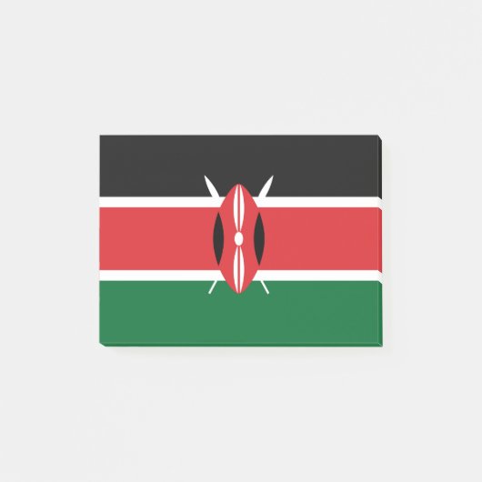Kenia vlag post-it® notes (Voorkant)