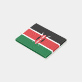 Kenia vlag post-it® notes (Schuin)