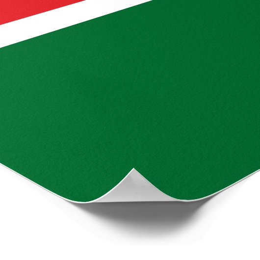 Kenia vlag poster (Hoek)