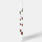 Kenia Vlag Radiaal Patroon: Patriottische Kunst &  Case-Mate iPhone Case (Achterkant / Links)