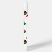 Kenia Vlag Radiaal Patroon: Patriottische Kunst &  Case-Mate iPhone Case (Achterkant / Rechts)
