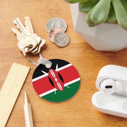 Kenia vlag sleutelhanger (Bureau)