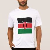 Kenia vlag t-shirt (Voorkant)