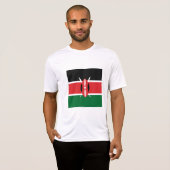 Kenia vlag t-shirt (Voorkant volledig)