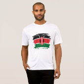 Kenia vlag t-shirt (Voorkant volledig)