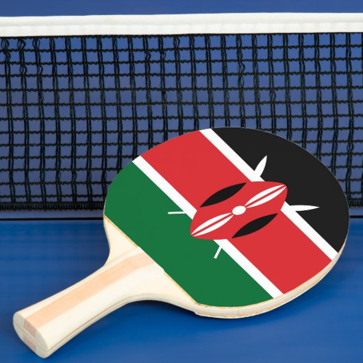 Kenia vlag tafeltennisbatje (Insitu)