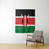 Kenia vlag wandkleed (In situ)