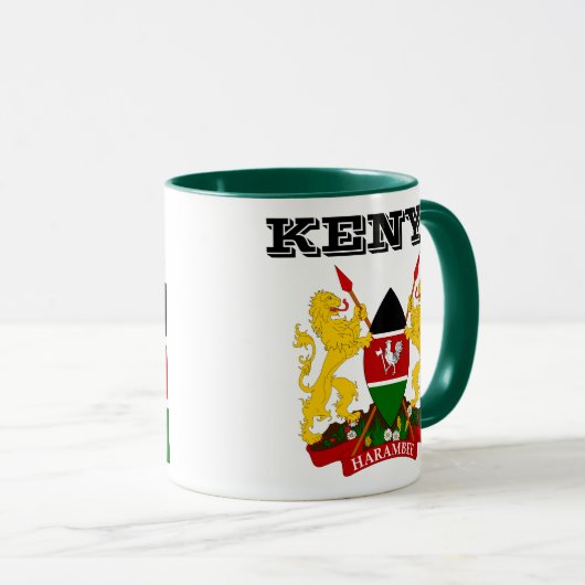 KENIA - Wapenstilstand Mok (Voorkant rechts)