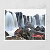 Kenia - Waterval - Briefkaart (Voorkant)