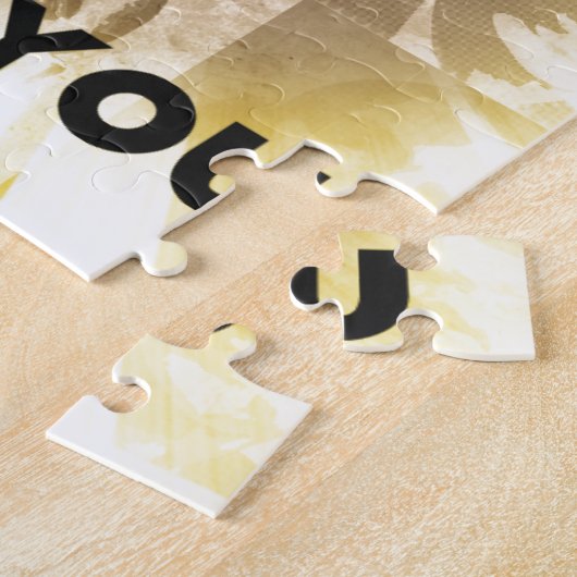 Kenia Wij houden van je Mooi Perspectief Art Desig Legpuzzel (Zijkant)