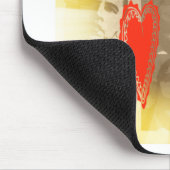 Kenia Wij houden van je Mooi Perspectief Art Desig Muismat (Hoek)