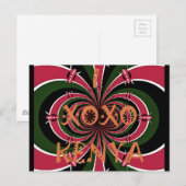 Keniaans reiscadeau – Knuffels & Kusjes Design Briefkaart (Voorkant / Achterkant)