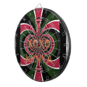 Keniaans reiscadeau – Knuffels & Kusjes Design Dartbord (Voorkant Rechts)