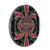 Keniaans reiscadeau – Knuffels & Kusjes Design Dartbord (Voorkant Links)