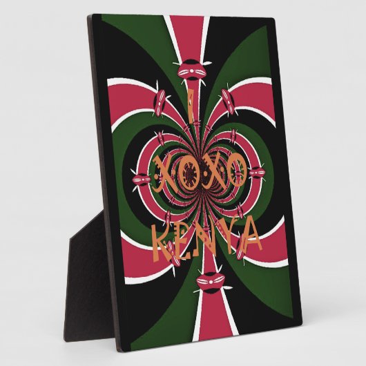 Keniaans reiscadeau – Knuffels & Kusjes Design Fotoplaat (Zijkant)