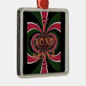 Keniaans reiscadeau – Knuffels & Kusjes Design Metalen Ornament (Rechts)