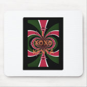 Keniaans reiscadeau – Knuffels & Kusjes Design Muismat (Voorkant)