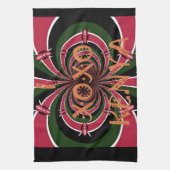 Keniaans reiscadeau – Knuffels & Kusjes Design Theedoek (Verticaal)