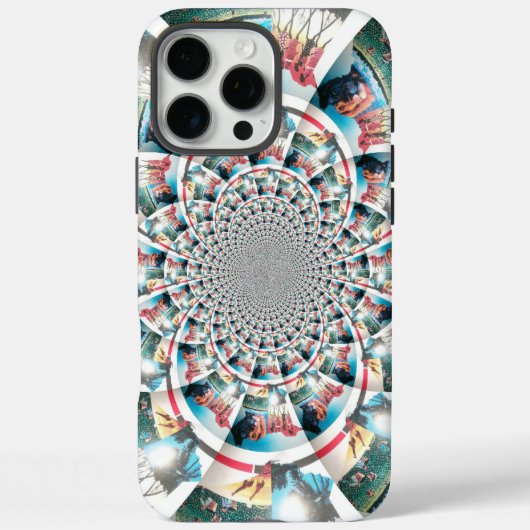 Keniaans Tapijt Kaleidoscoop Kunstprint Case-Mate iPhone Case (Achterkant)