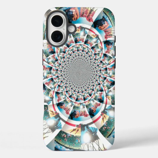 Keniaans Tapijt Kaleidoscoop Kunstprint Case-Mate iPhone Case (Achterkant)