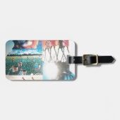 Keniaans tapijt: wildlife, cultuur en kuststrand bagagelabel (Voorkant horizontaal)