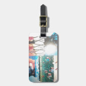 Keniaans tapijt: wildlife, cultuur en kuststrand bagagelabel (Voorkant verticaal)