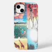 Keniaans tapijt: wildlife, cultuur en kuststrand Case-Mate iPhone case (Achterkant)