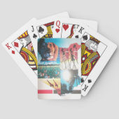 Keniaans tapijt: wildlife, cultuur en kuststrand pokerkaarten (Achterkant)